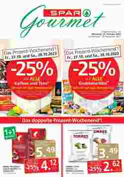 SPAR Gourmet Flugblatt (ab 25.10.2023) - Angebote und Prospekt