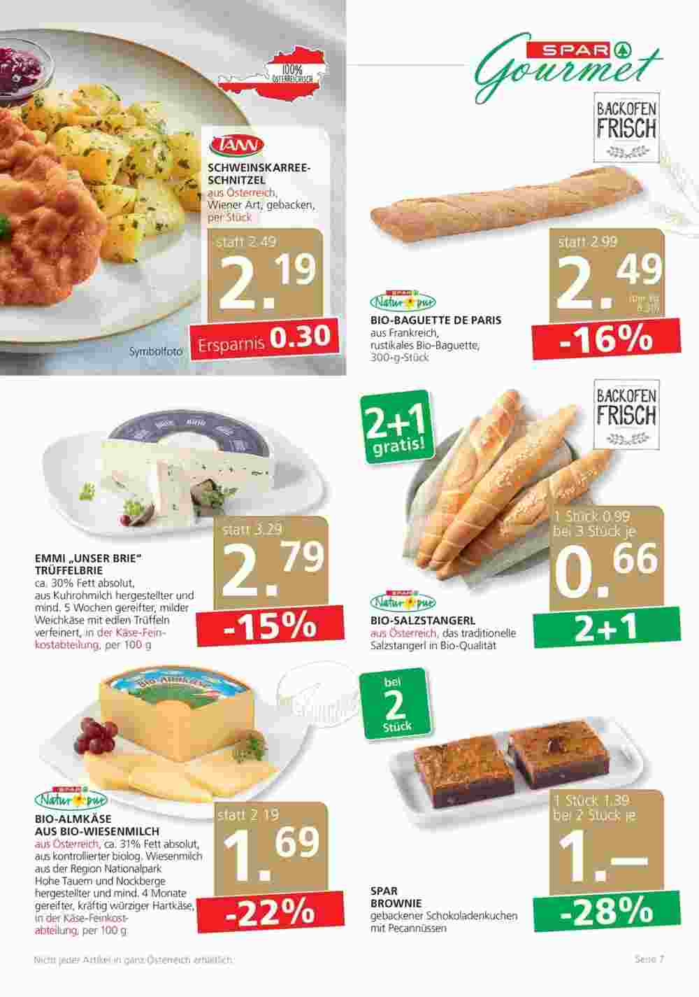 SPAR Gourmet Flugblatt (ab 25.10.2023) - Angebote und Prospekt - Seite 7