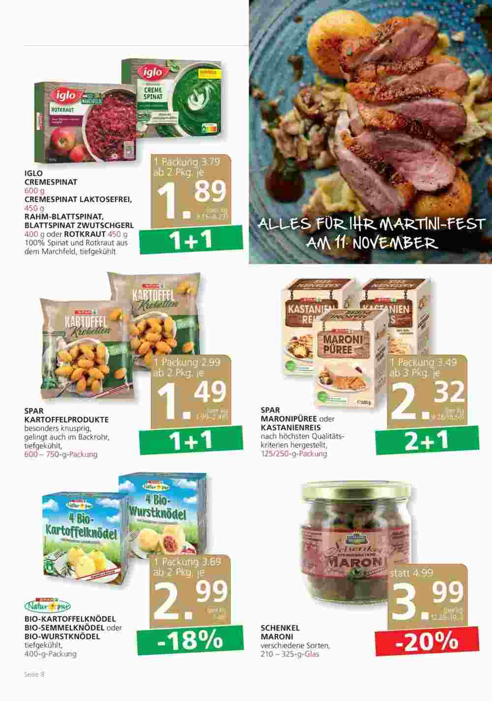 SPAR Gourmet Flugblatt (ab 25.10.2023) - Angebote und Prospekt - Seite 8