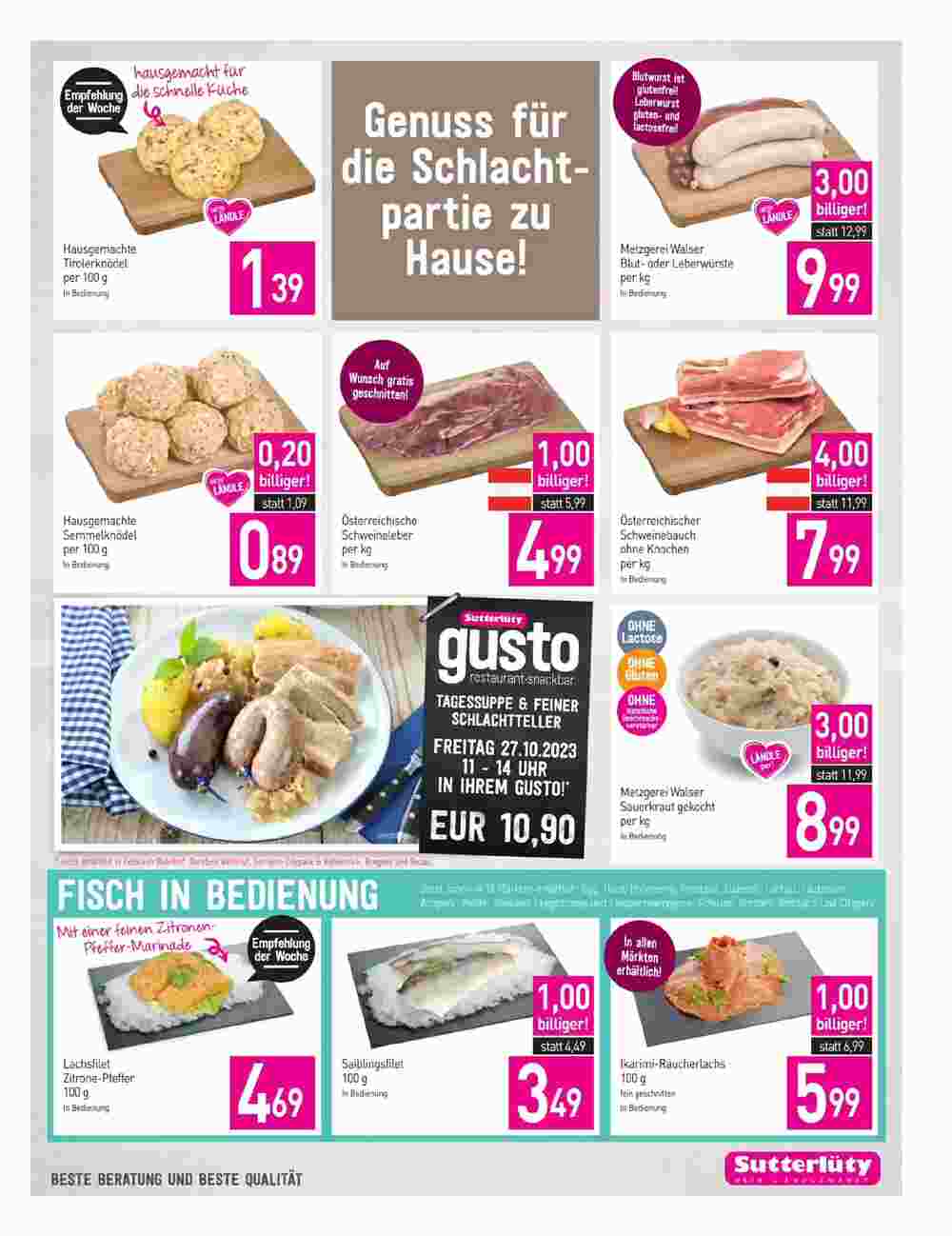 Sutterlüty Flugblatt (ab 26.10.2023) - Angebote und Prospekt - Seite 9