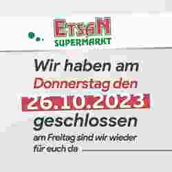 ETSAN Flugblatt (ab 26.10.2023) - Angebote und Prospekt