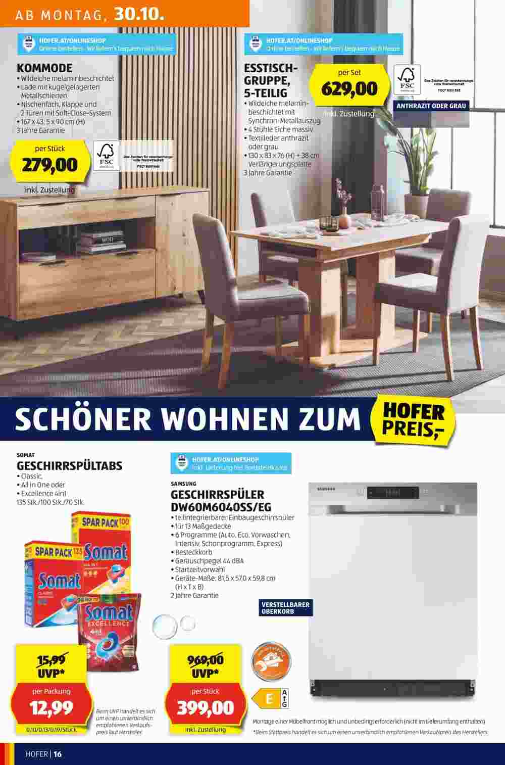 Hofer Flugblatt (ab 27.10.2023) - Angebote und Prospekt - Seite 18