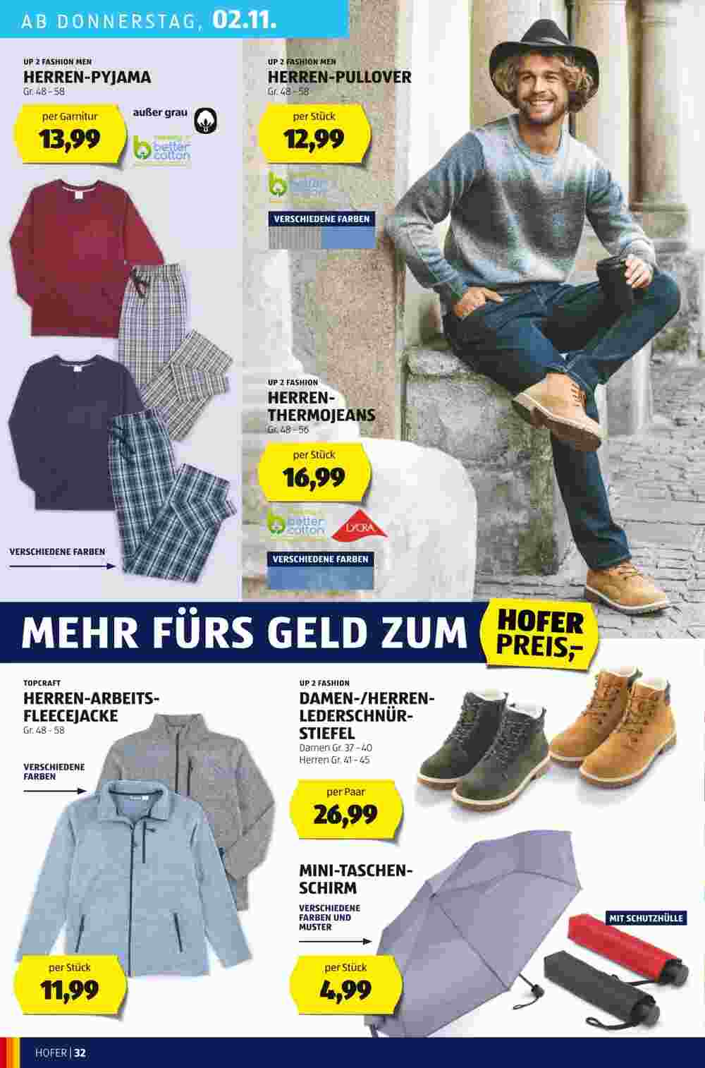 Hofer Flugblatt (ab 27.10.2023) - Angebote und Prospekt - Seite 34
