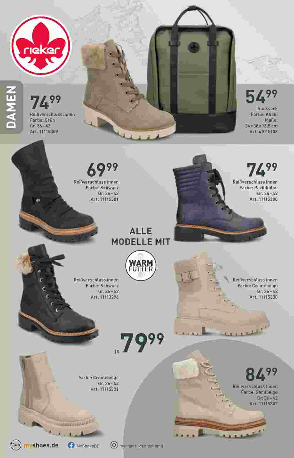 MyShoes Flugblatt (ab 28.10.2023) - Angebote und Prospekt - Seite 2