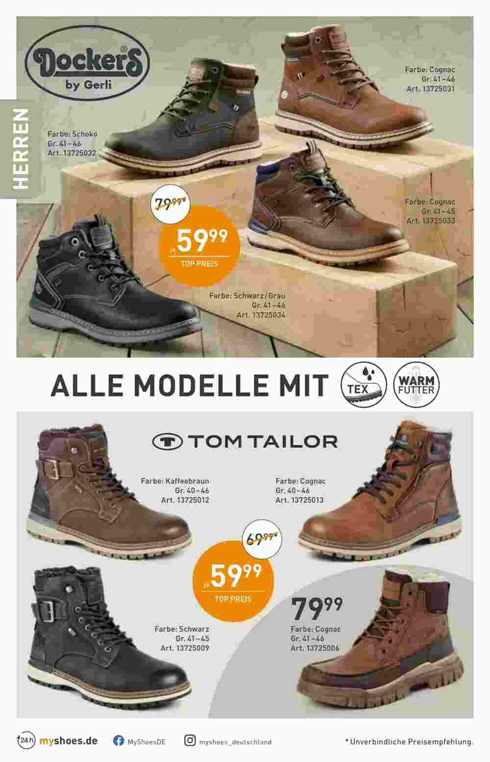 MyShoes Flugblatt (ab 28.10.2023) - Angebote und Prospekt - Seite 6