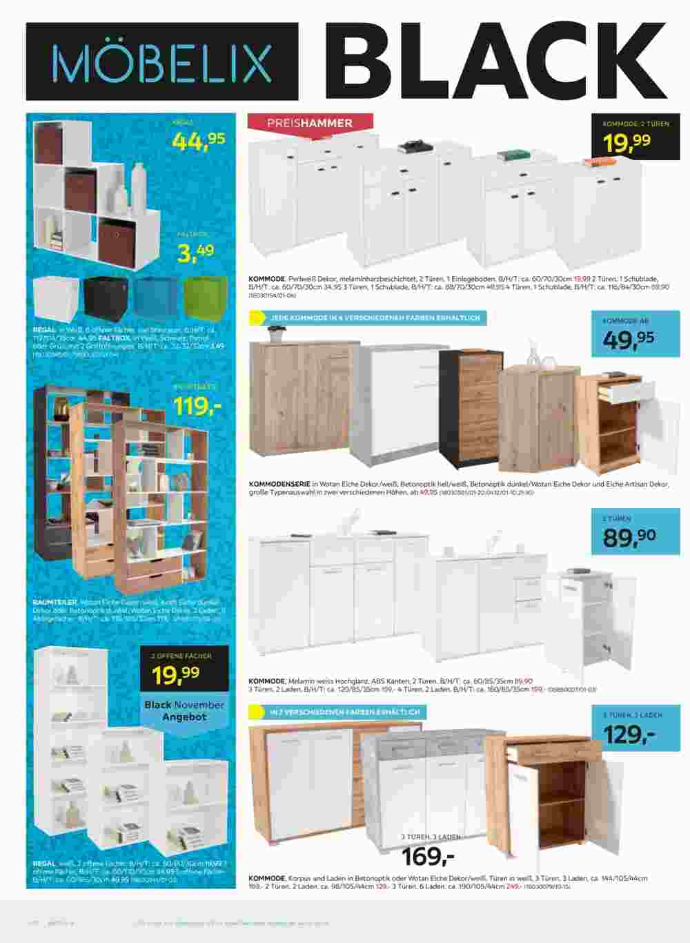 Möbelix Flugblatt (ab 29.10.2023) - Angebote und Prospekt - Seite 14