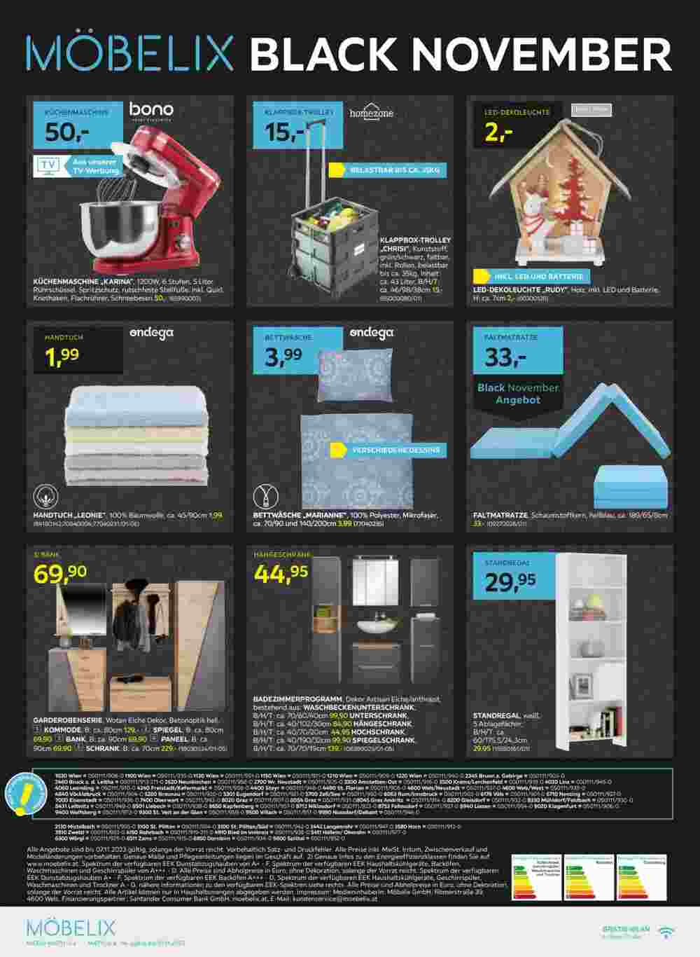 Möbelix Flugblatt (ab 29.10.2023) - Angebote und Prospekt - Seite 24