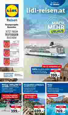 Lidl Reisen Flugblatt (ab 29.10.2023) - Angebote und Prospekt