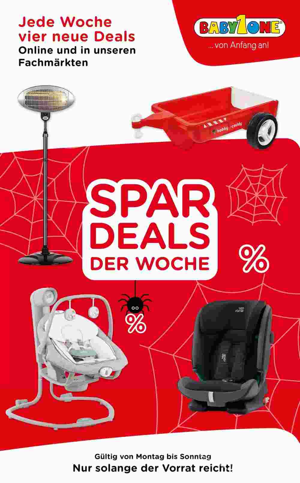 BabyOne Flugblatt (ab 29.10.2023) - Angebote und Prospekt - Seite 1