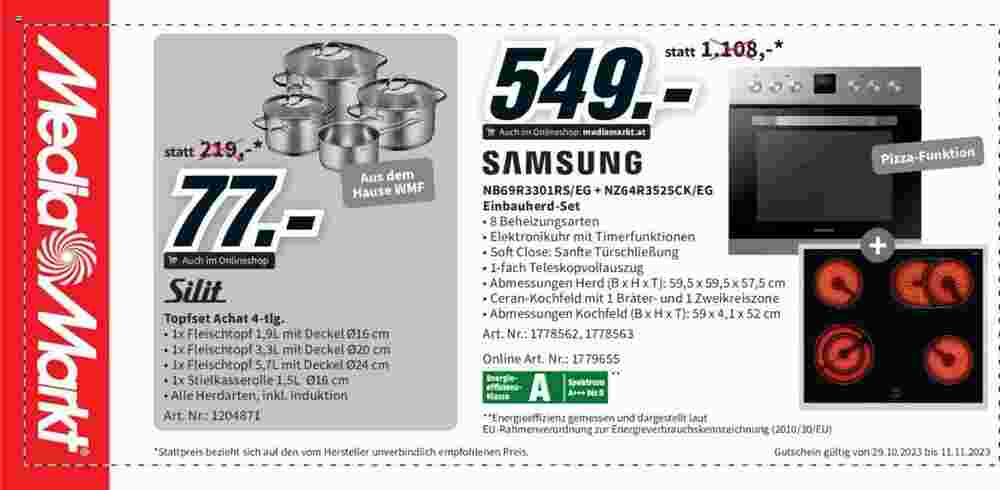 Media Markt Flugblatt (ab 29.10.2023) - Angebote und Prospekt - Seite 10