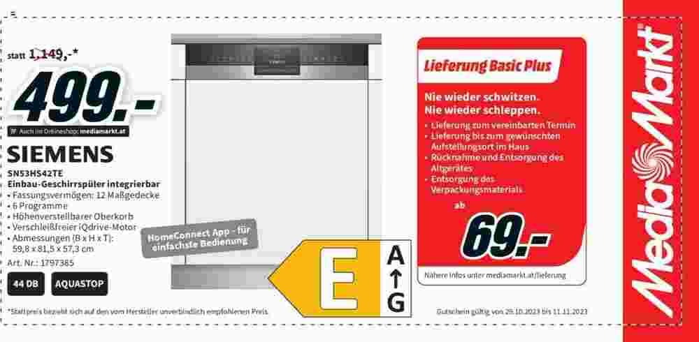 Media Markt Flugblatt (ab 29.10.2023) - Angebote und Prospekt - Seite 11