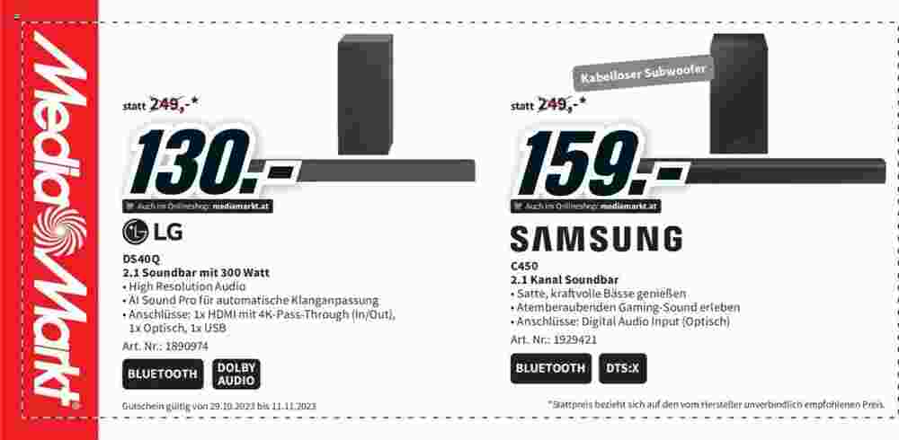 Media Markt Flugblatt (ab 29.10.2023) - Angebote und Prospekt - Seite 40