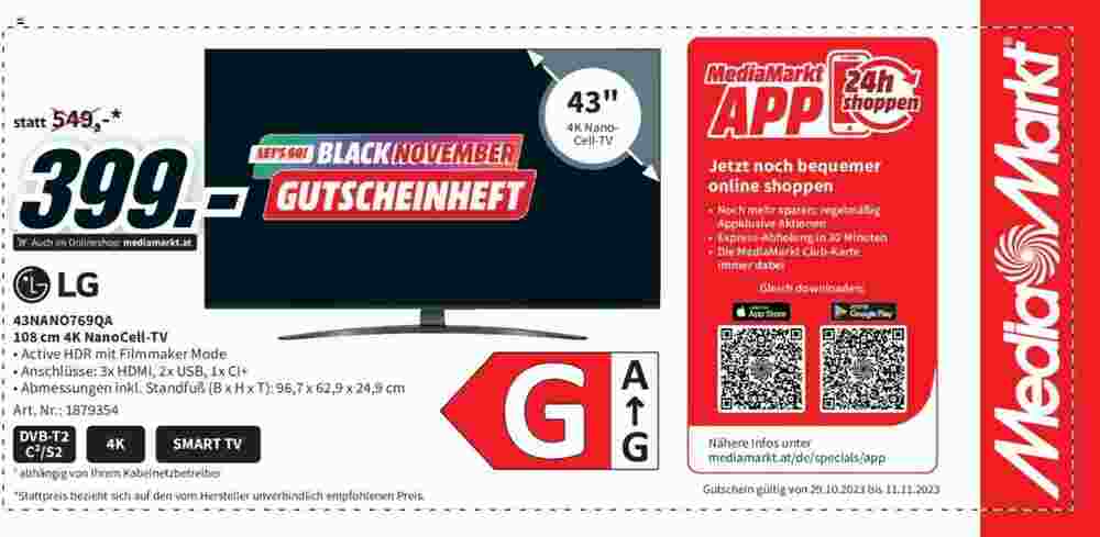 Media Markt Flugblatt (ab 29.10.2023) - Angebote und Prospekt - Seite 43