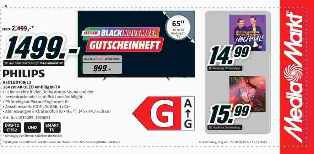 Media Markt Flugblatt (ab 29.10.2023) - Angebote und Prospekt - Seite 45