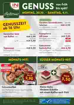 Interspar Restaurant Flugblatt (ab 30.10.2023) - Angebote und Prospekt
