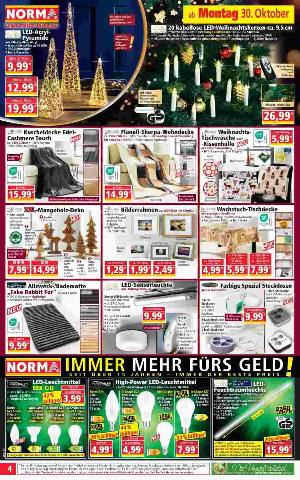 Norma Flugblatt (ab 30.10.2023) - Angebote und Prospekt - Seite 4