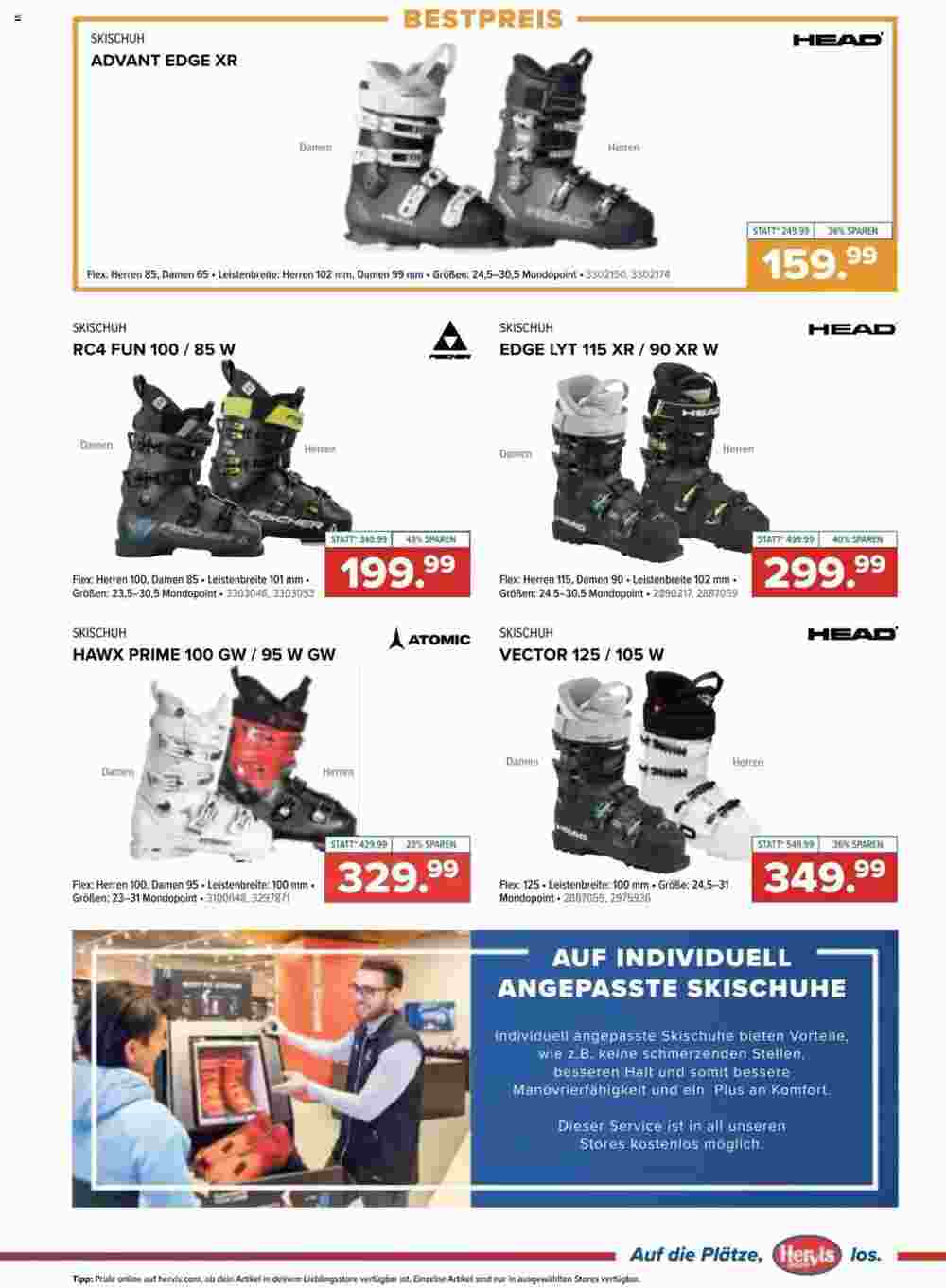 Hervis Flugblatt (ab 30.10.2023) - Angebote und Prospekt - Seite 3