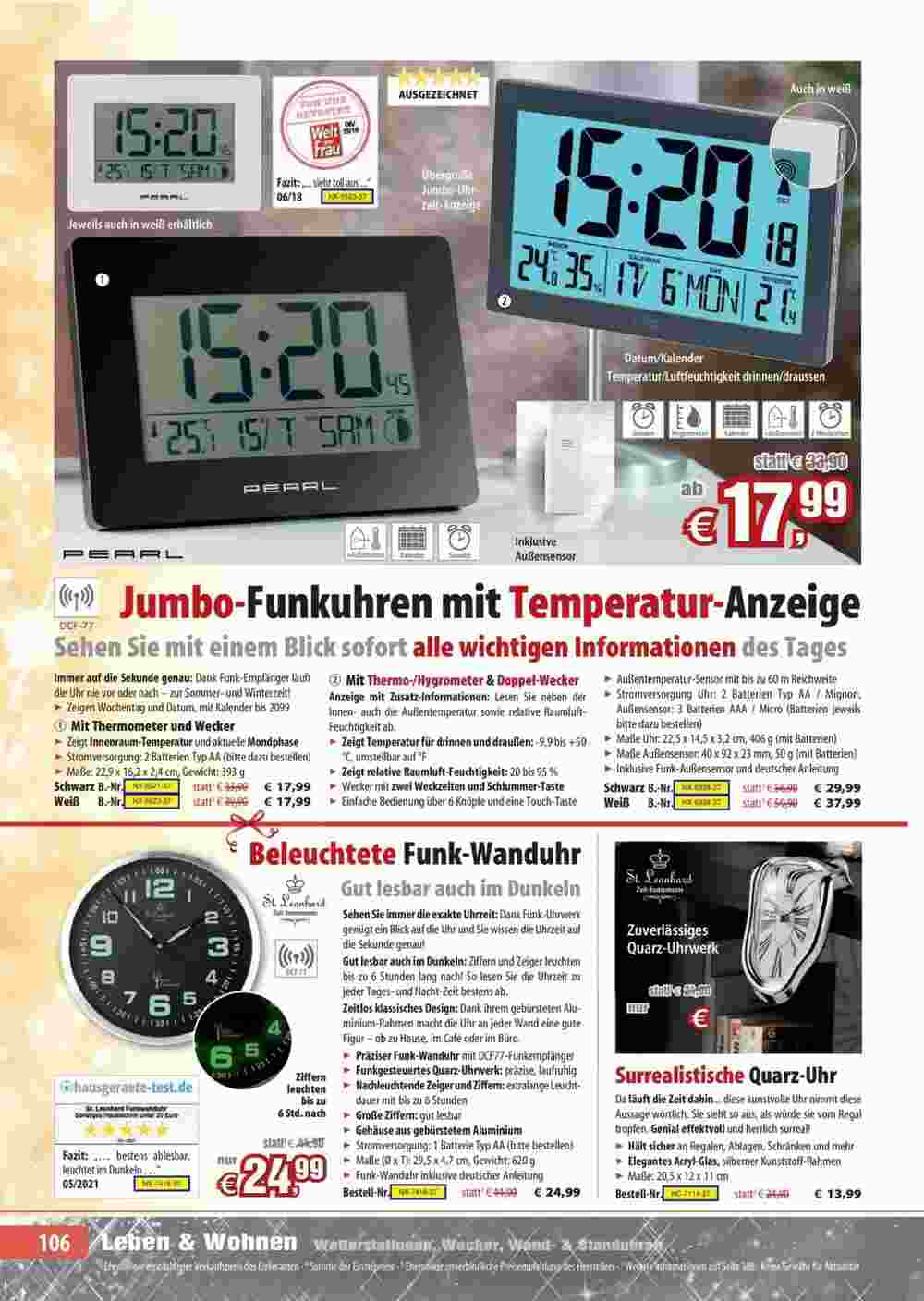 Pearl Flugblatt (ab 30.10.2023) - Angebote und Prospekt - Seite 106