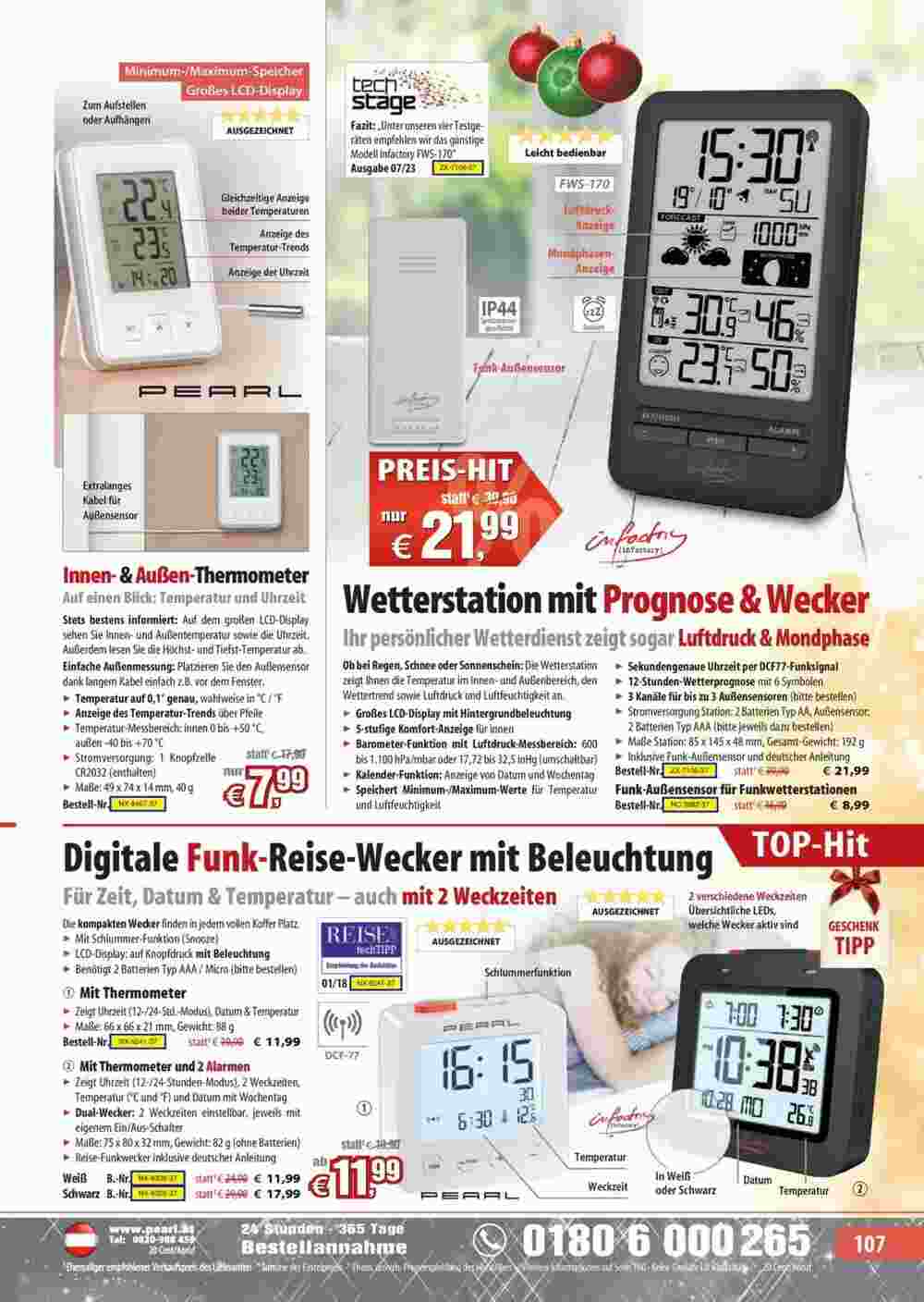 Pearl Flugblatt (ab 30.10.2023) - Angebote und Prospekt - Seite 107