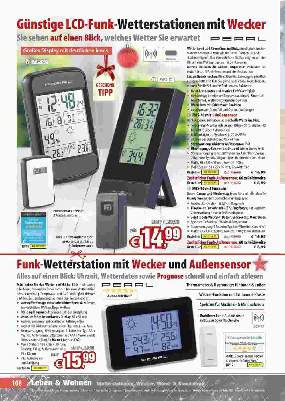 Pearl Flugblatt (ab 30.10.2023) - Angebote und Prospekt - Seite 108