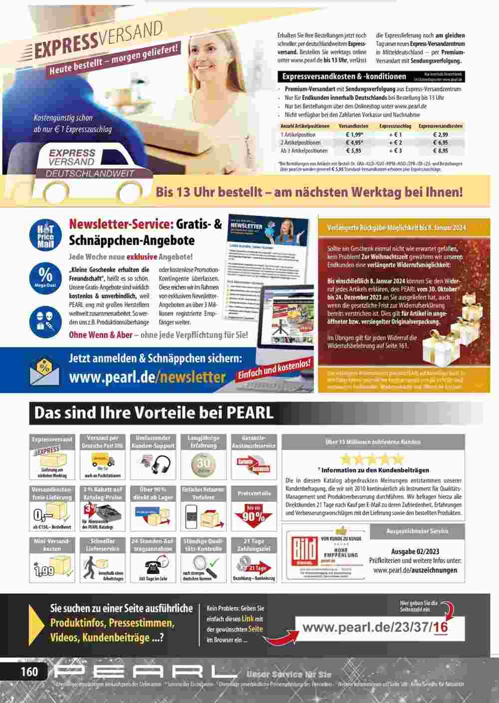 Pearl Flugblatt (ab 30.10.2023) - Angebote und Prospekt - Seite 160