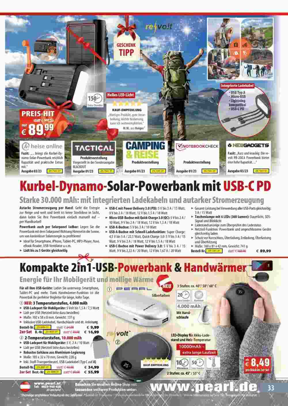 Pearl Flugblatt (ab 30.10.2023) - Angebote und Prospekt - Seite 33