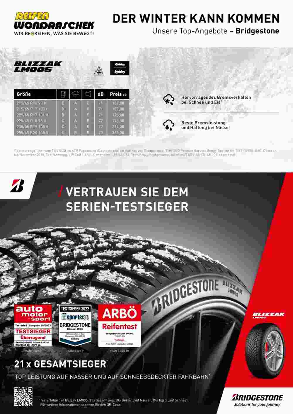 Bridgestone Flugblatt (ab 30.10.2023) - Angebote und Prospekt - Seite 2