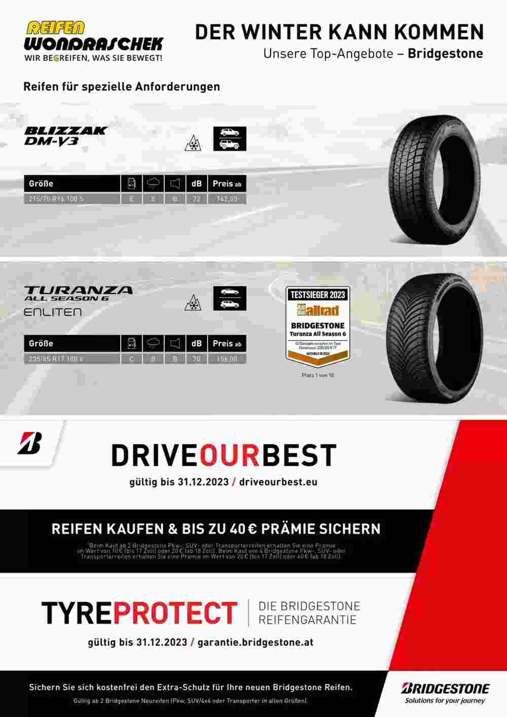 Bridgestone Flugblatt (ab 30.10.2023) - Angebote und Prospekt - Seite 3