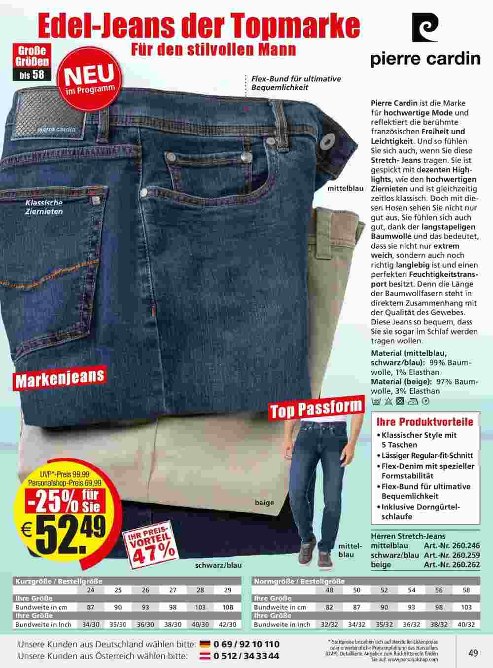 Personalshop Flugblatt (ab 31.10.2023) - Angebote und Prospekt - Seite 49