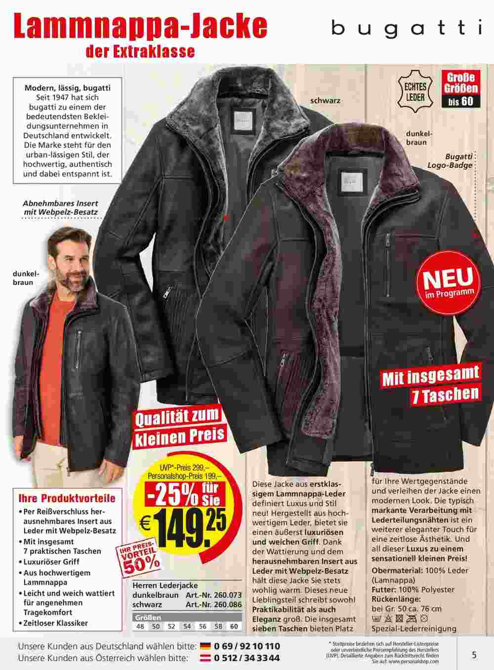 Personalshop Flugblatt (ab 31.10.2023) - Angebote und Prospekt - Seite 5