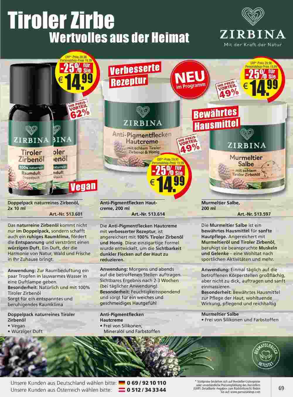 Personalshop Flugblatt (ab 31.10.2023) - Angebote und Prospekt - Seite 69