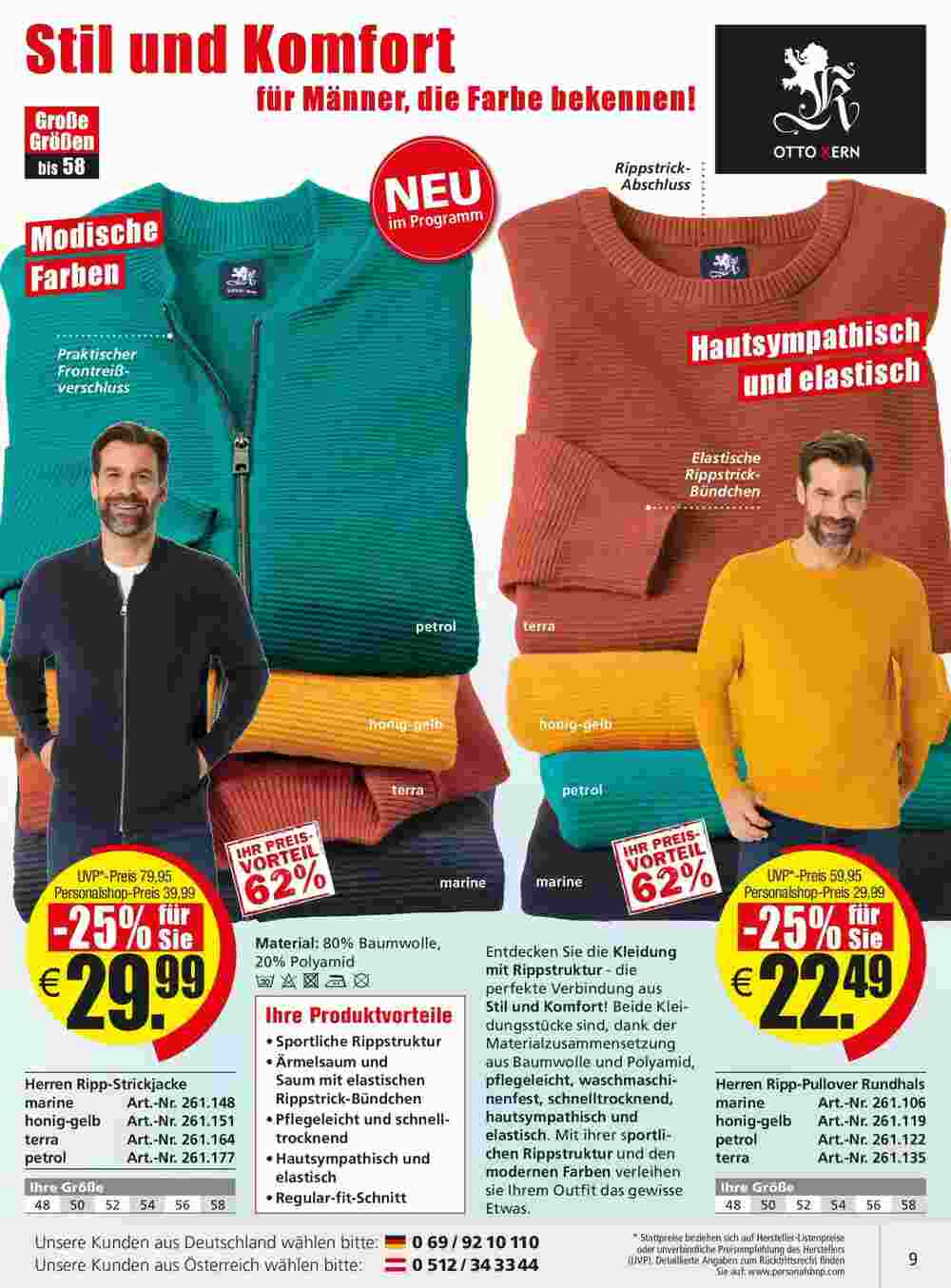 Personalshop Flugblatt (ab 31.10.2023) - Angebote und Prospekt - Seite 9