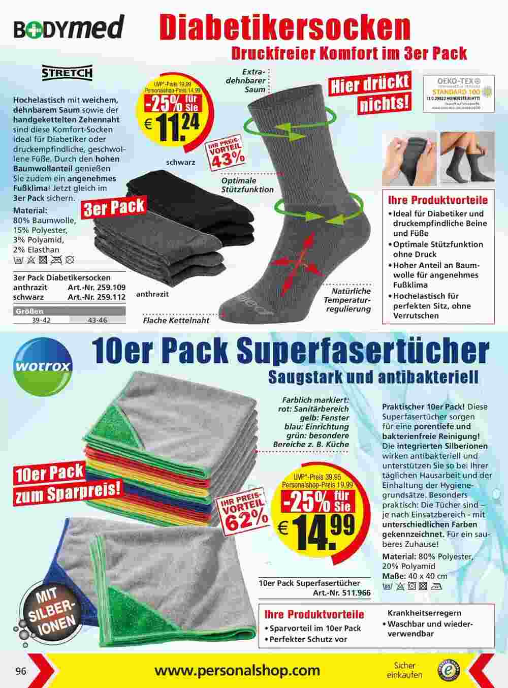 Personalshop Flugblatt (ab 31.10.2023) - Angebote und Prospekt - Seite 96