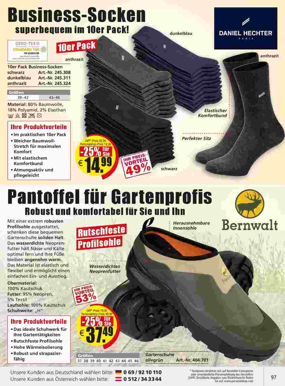 Personalshop Flugblatt (ab 31.10.2023) - Angebote und Prospekt - Seite 97