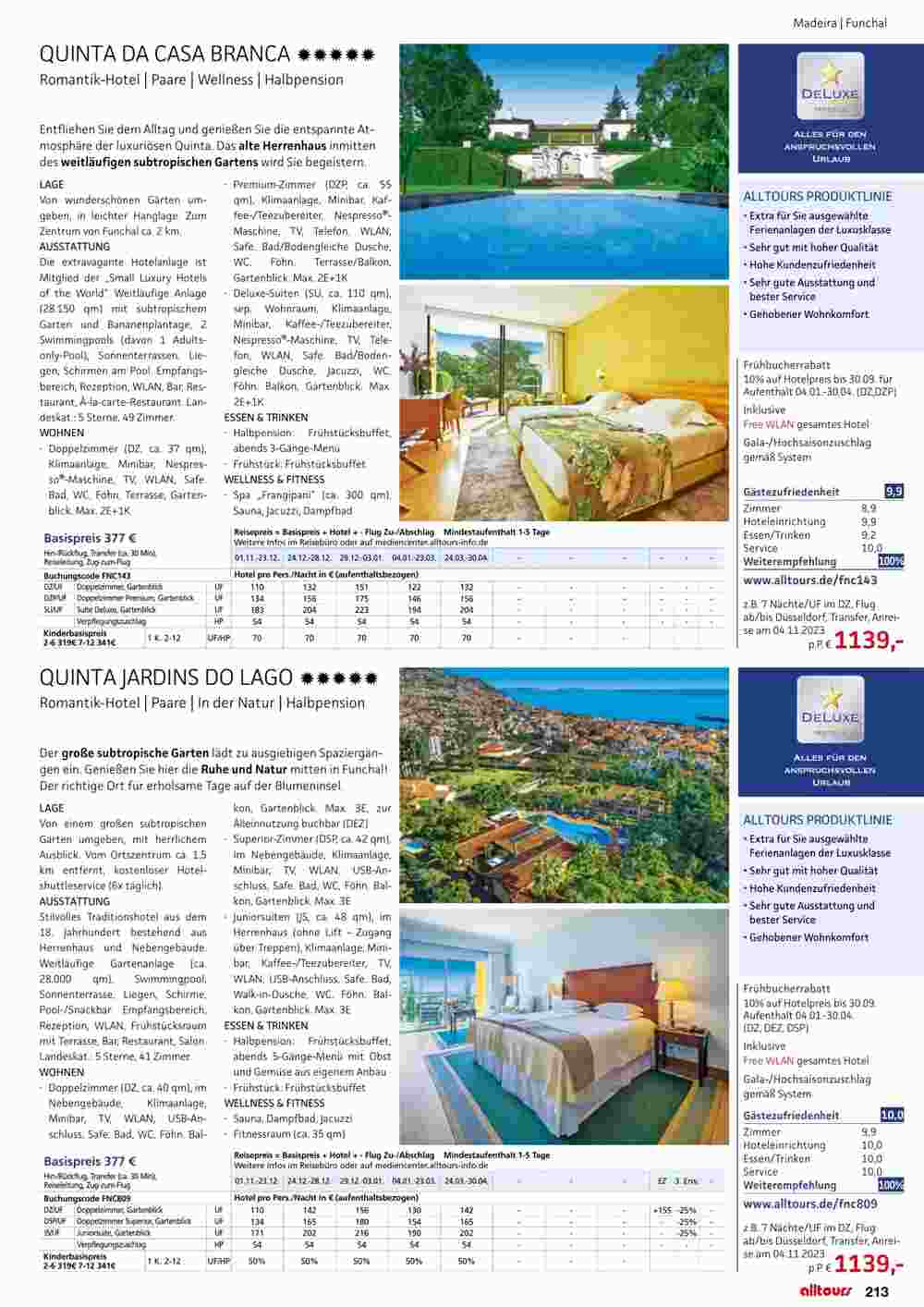 Alltours Flugblatt (ab 01.11.2023) - Angebote und Prospekt - Seite 213