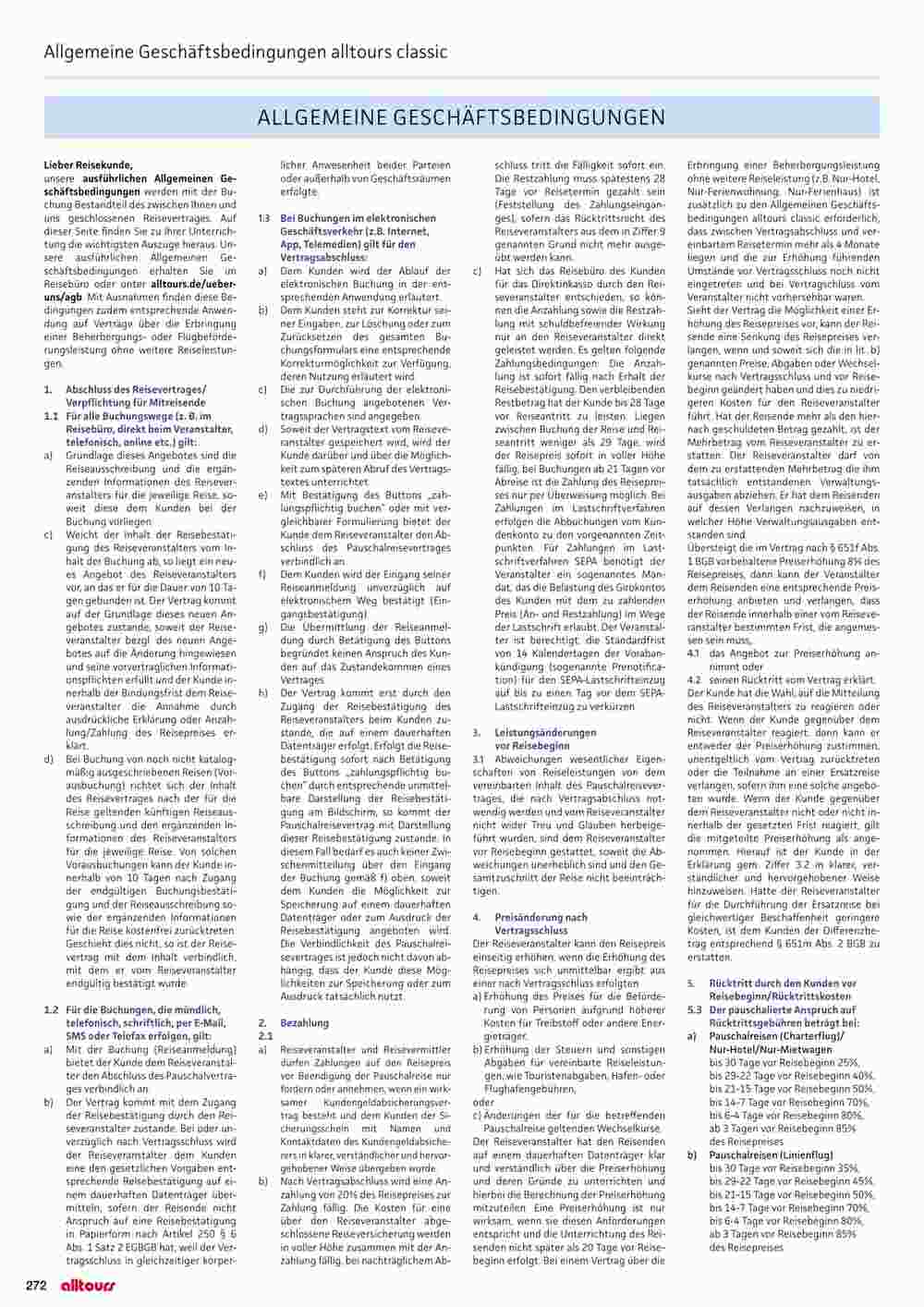 Alltours Flugblatt (ab 01.11.2023) - Angebote und Prospekt - Seite 272