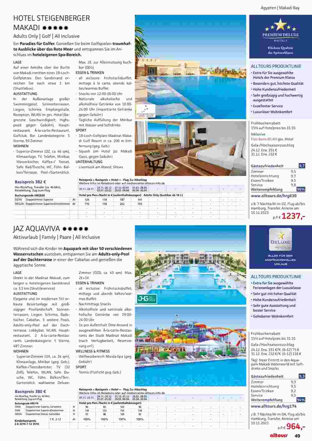 Alltours Flugblatt (ab 01.11.2023) - Angebote und Prospekt - Seite 49