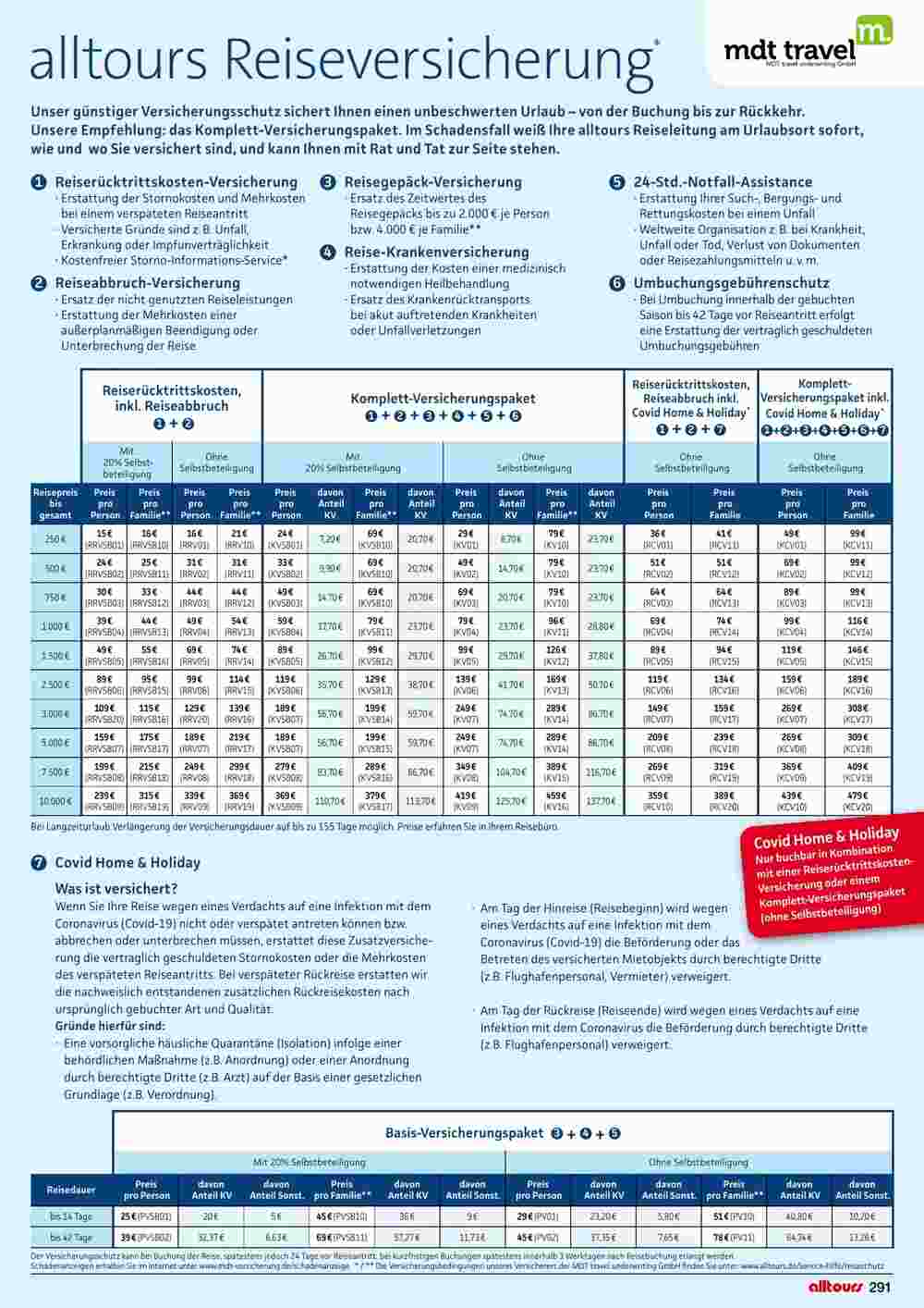 Alltours Flugblatt (ab 01.11.2023) - Angebote und Prospekt - Seite 291