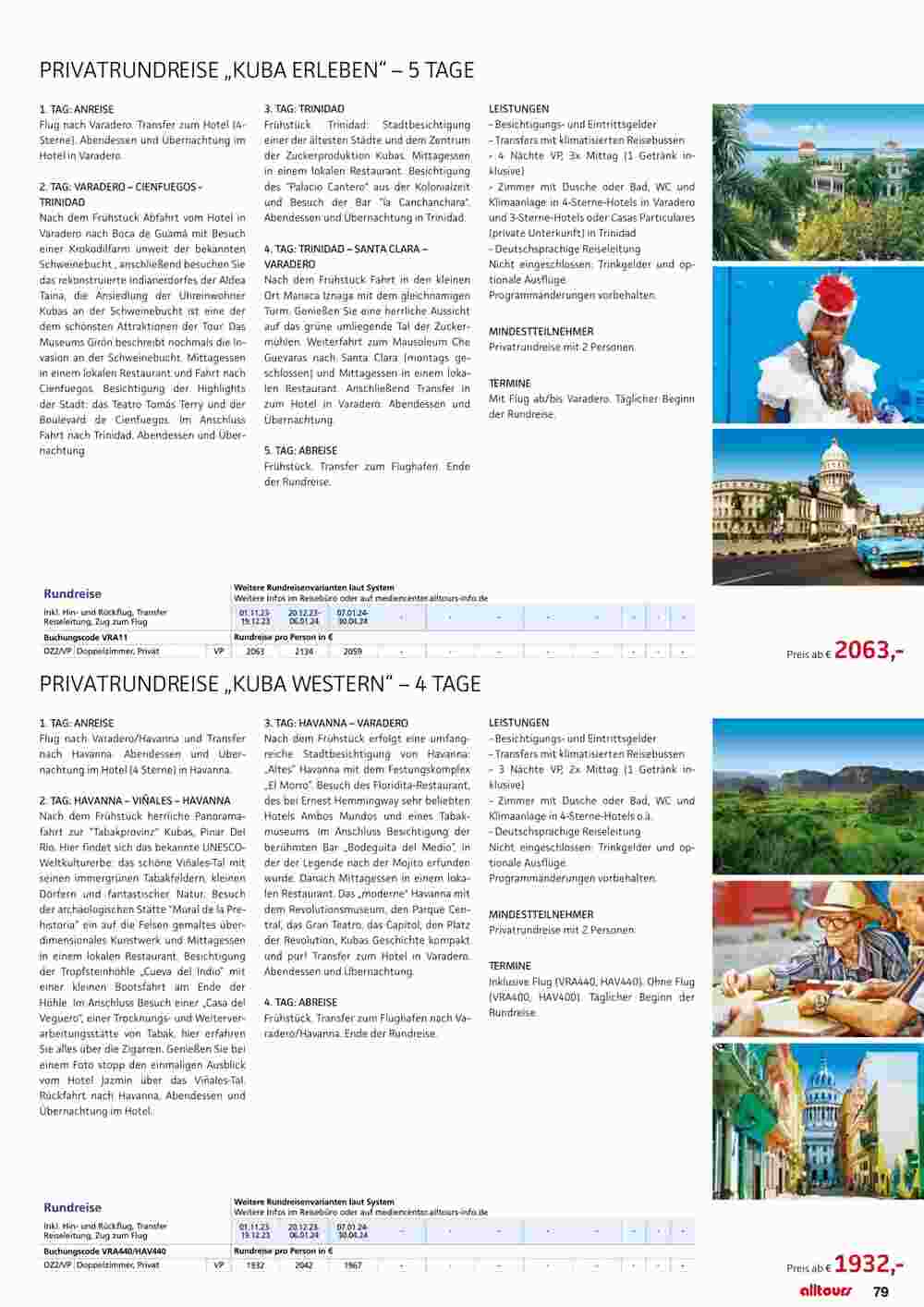 Alltours Flugblatt (ab 01.11.2023) - Angebote und Prospekt - Seite 79