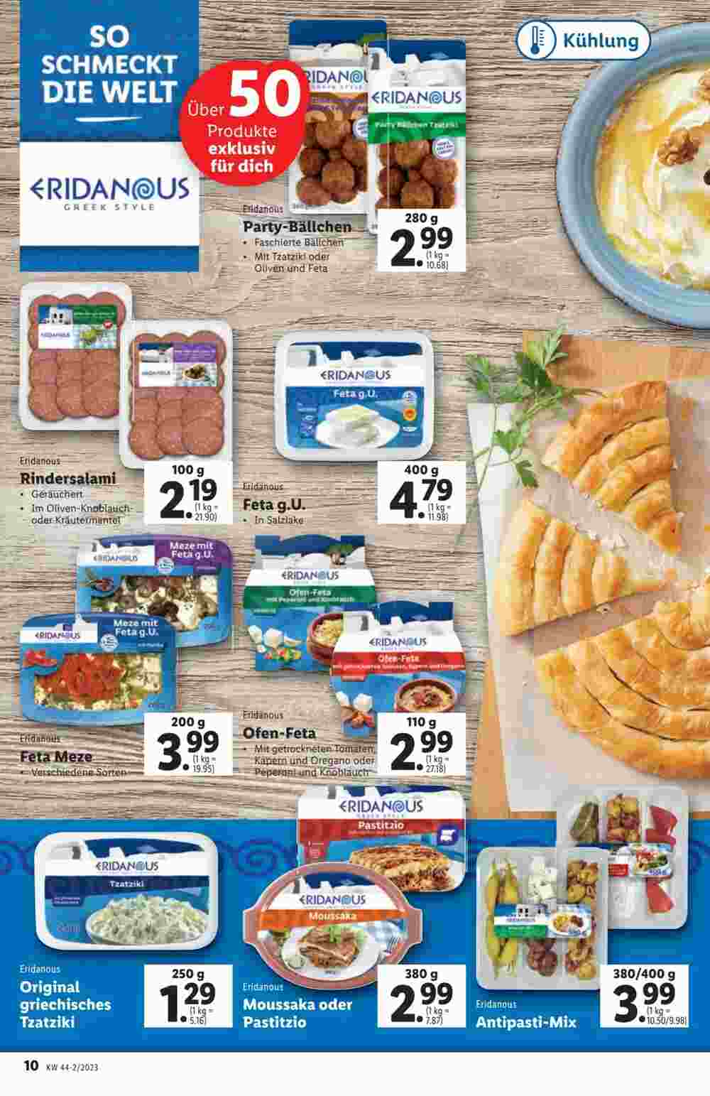 Lidl Flugblatt (ab 01.11.2023) - Angebote und Prospekt - Seite 10