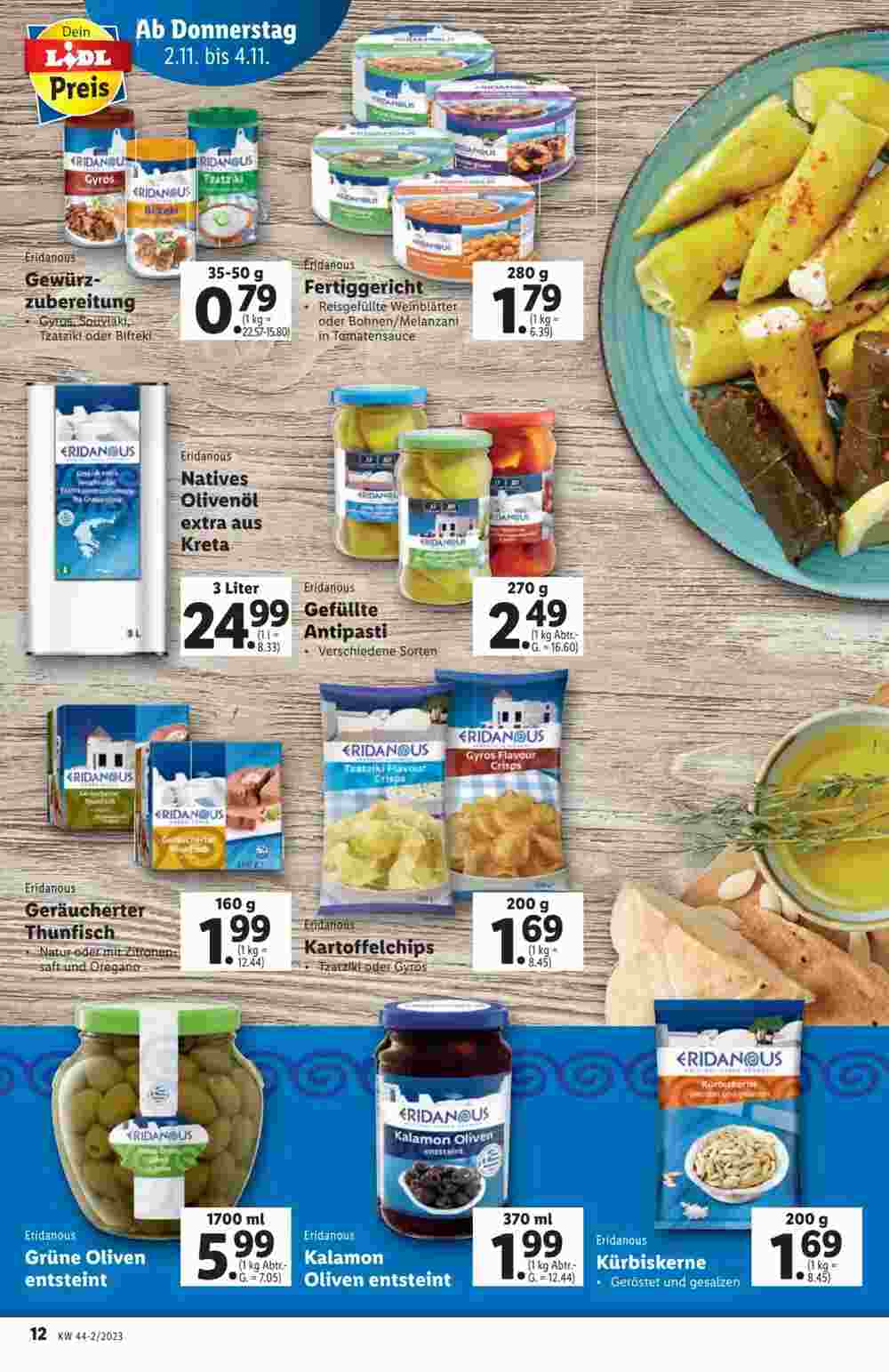 Lidl Flugblatt (ab 01.11.2023) - Angebote und Prospekt - Seite 12