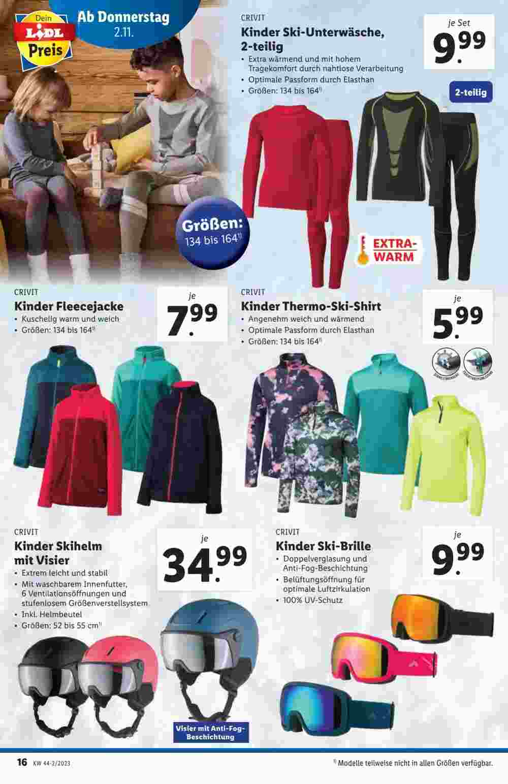 Lidl Flugblatt (ab 01.11.2023) - Angebote und Prospekt - Seite 16