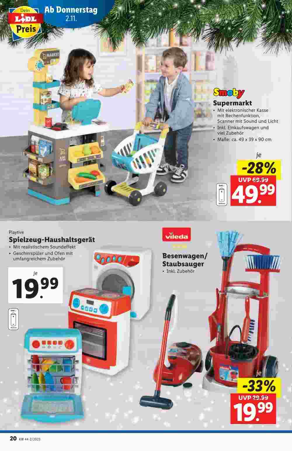 Lidl Flugblatt (ab 01.11.2023) - Angebote und Prospekt - Seite 20