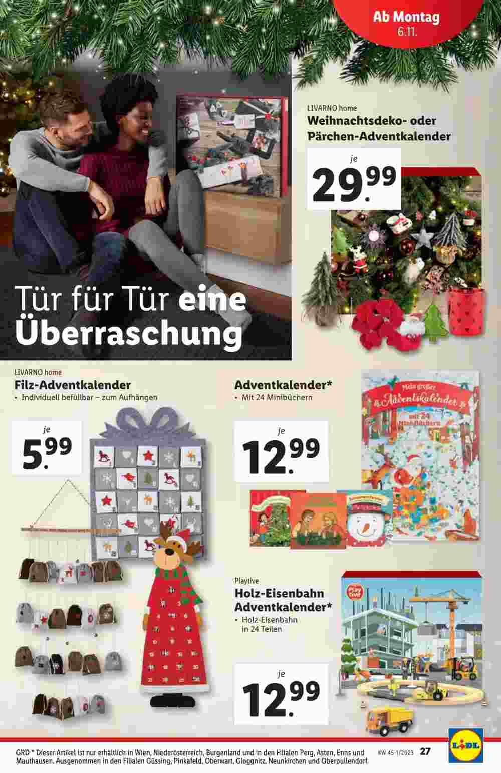 Lidl Flugblatt (ab 01.11.2023) - Angebote und Prospekt - Seite 29