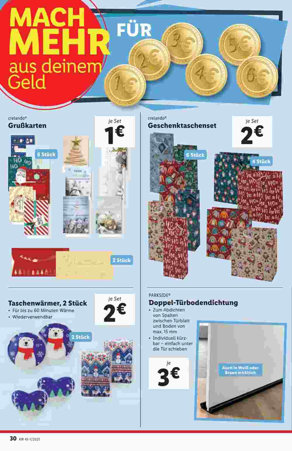 Lidl Flugblatt (ab 01.11.2023) - Angebote und Prospekt - Seite 32