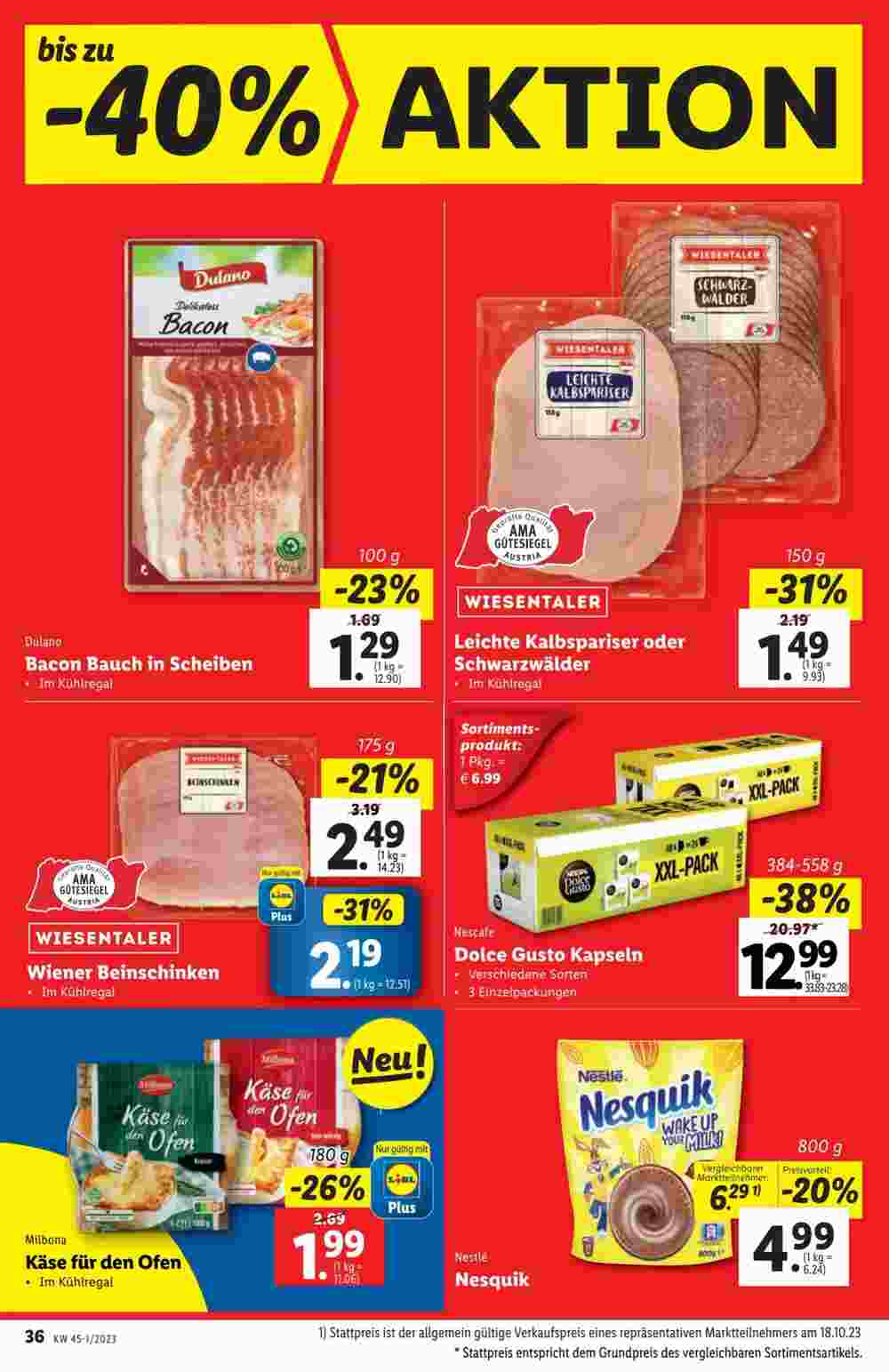 Lidl Flugblatt (ab 01.11.2023) - Angebote und Prospekt - Seite 38