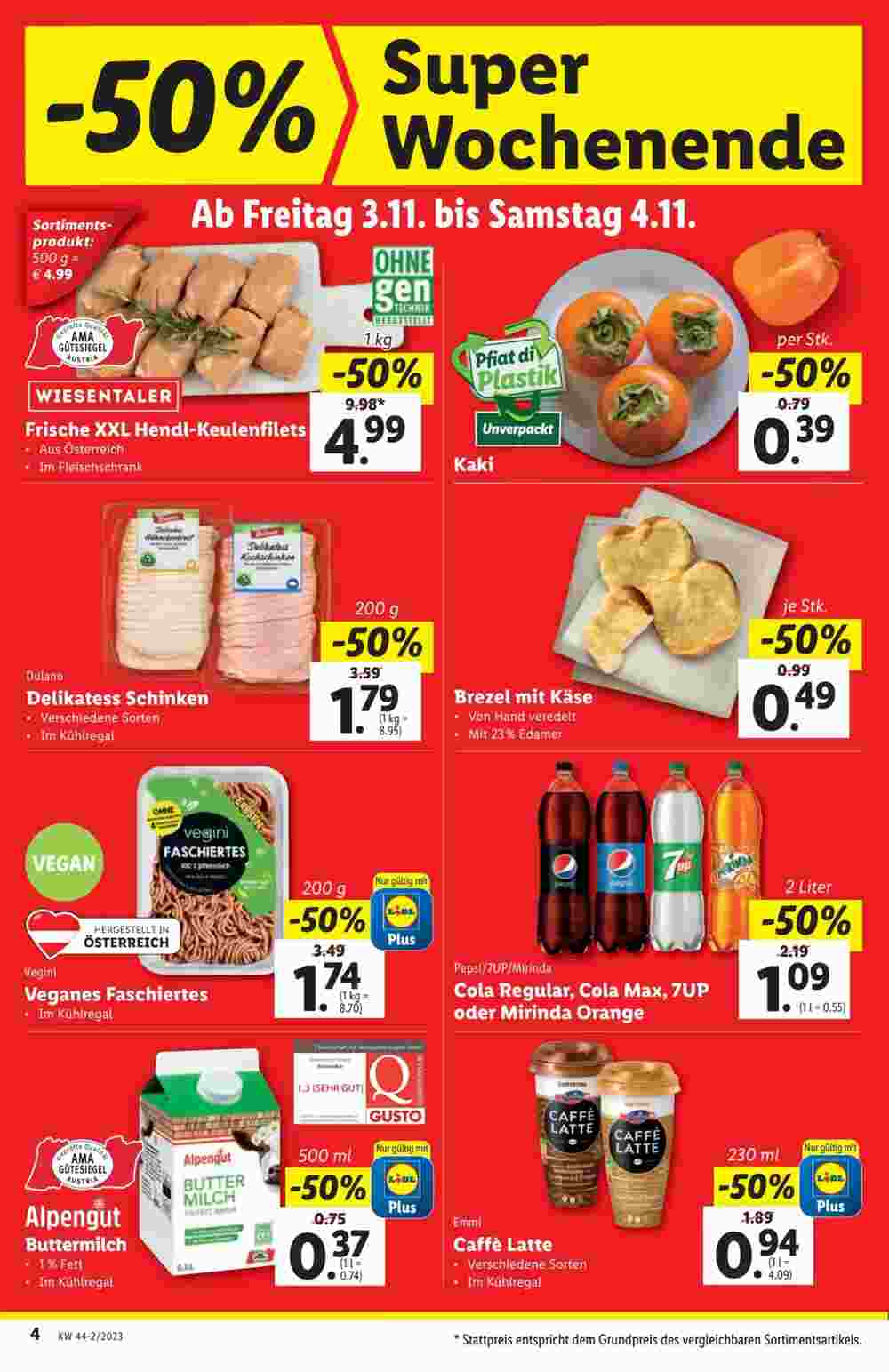 Lidl Flugblatt (ab 01.11.2023) - Angebote und Prospekt - Seite 4