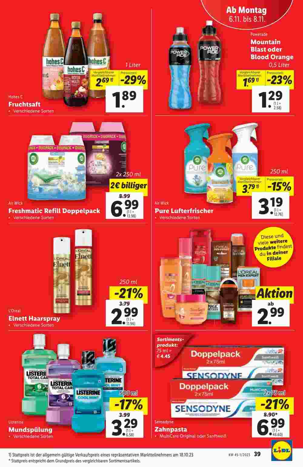 Lidl Flugblatt (ab 01.11.2023) - Angebote und Prospekt - Seite 41