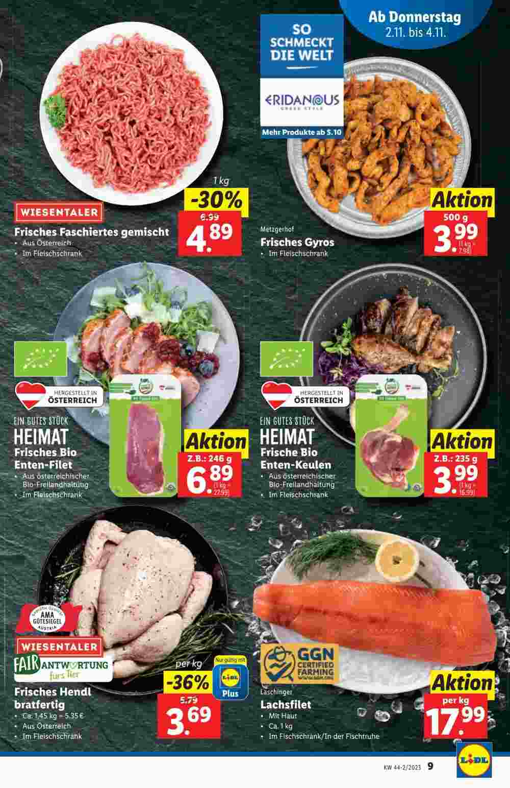 Lidl Flugblatt (ab 01.11.2023) - Angebote und Prospekt - Seite 9