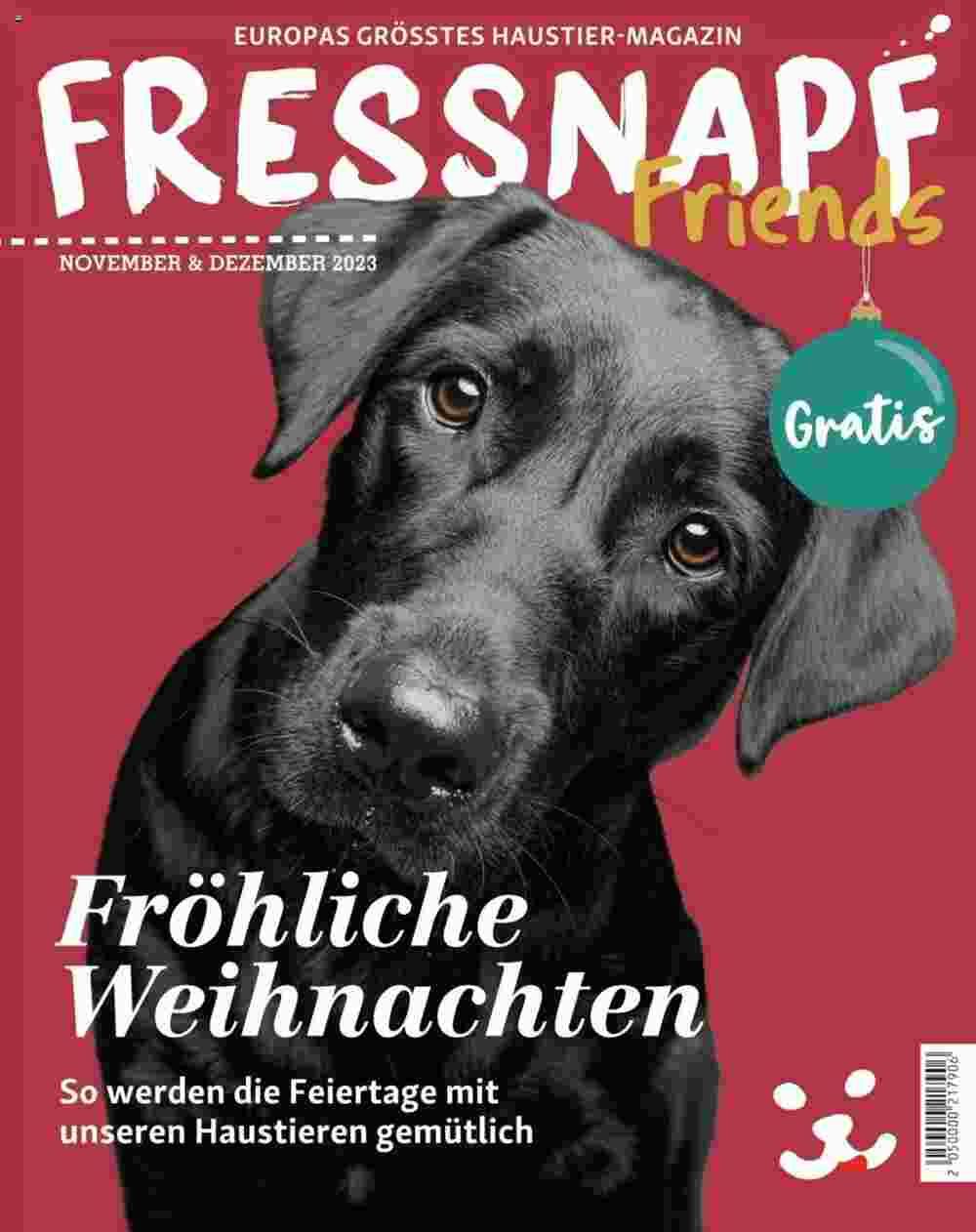 Fressnapf Flugblatt (ab 01.11.2023) - Angebote und Prospekt - Seite 1